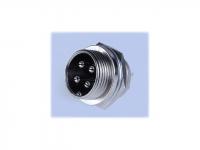 P-1118 4pin Разъем Микрофонный XLR male - интернет-магазин оборудования для радиосвязи Альфа-Ком город 
