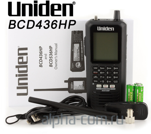 Uniden BCD436HP APCO25 Сканирующий приемник - интернет-магазин оборудования для радиосвязи Альфа-Ком город 