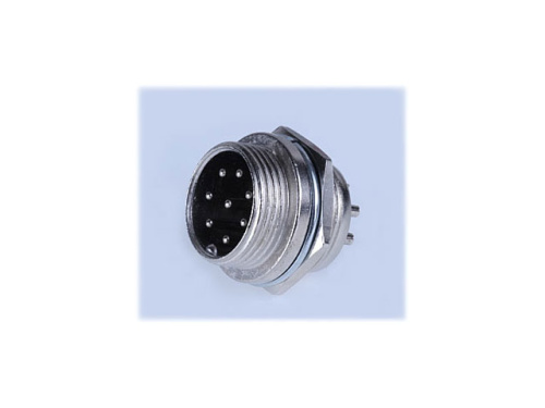 P-1118 8pin Разъем Микрофонный XLR male - интернет-магазин оборудования для радиосвязи Альфа-Ком город 
