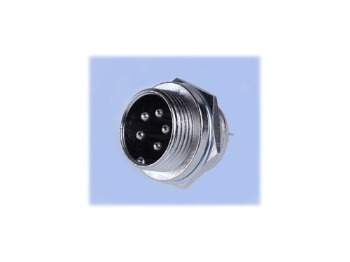 P-1118 5 pin Разъем Микрофонный XLR male - интернет-магазин оборудования для радиосвязи Альфа-Ком город 